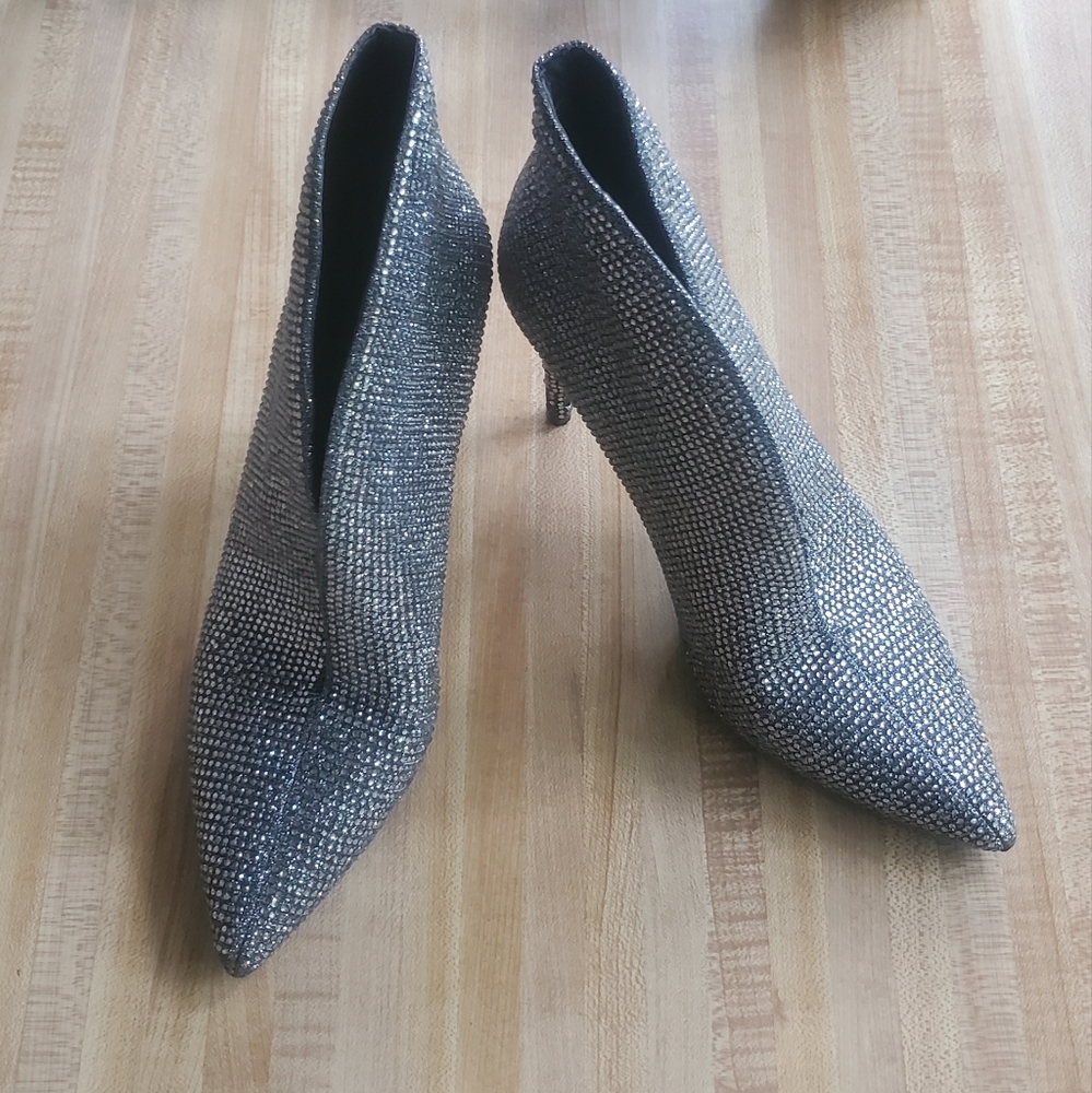 Jessica Simpson Sequin Ankle Boots